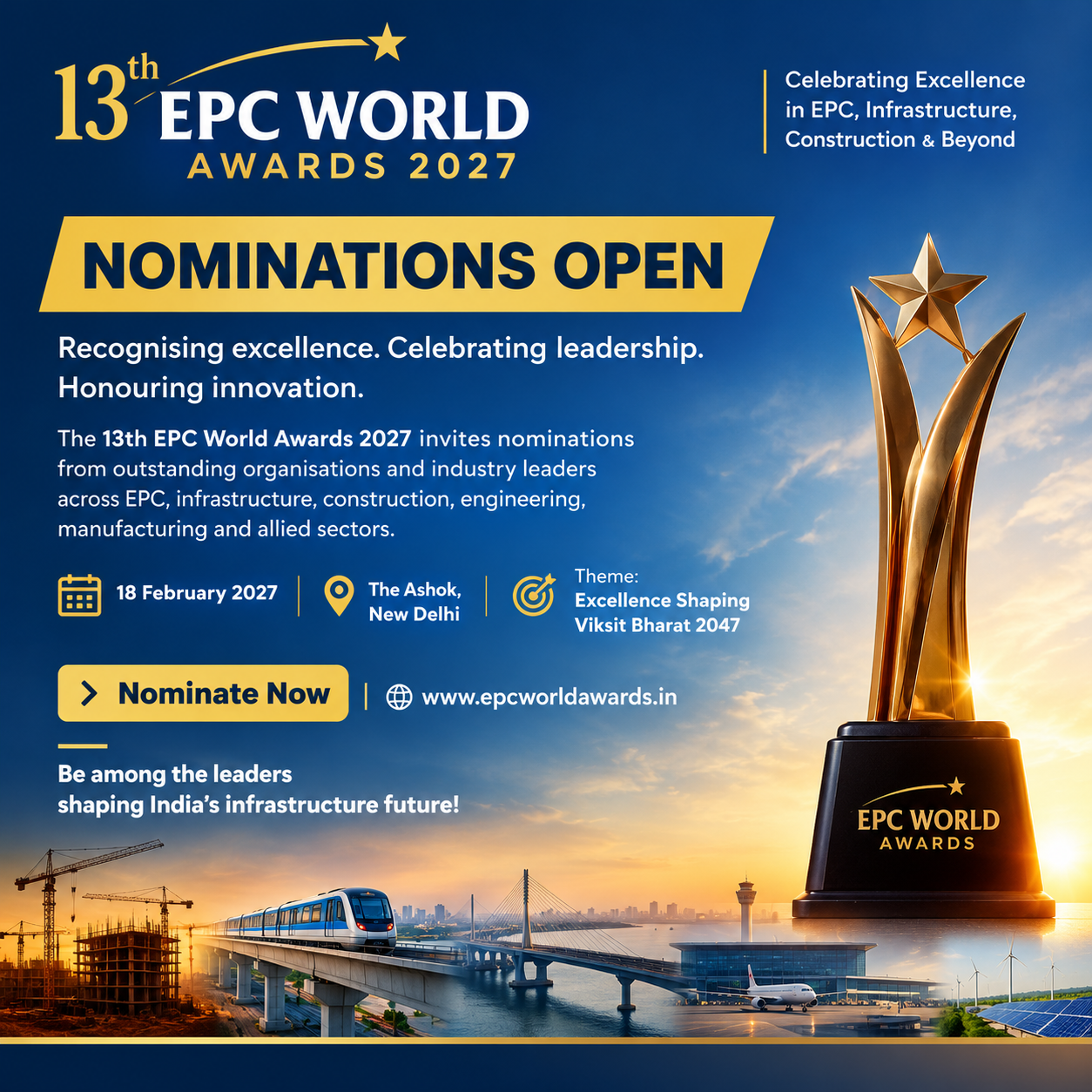 Celebrating Excellence, Recognising Leadership, Shaping India’s Future Celebrating Excellence, Recognising Leadership, Shaping India’s Future